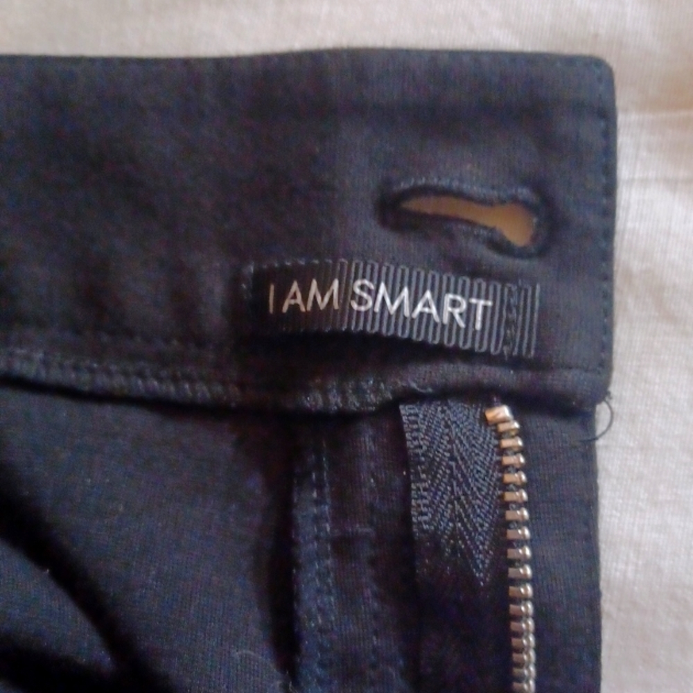 Sz XL Jet Black Capri Jeggings by Maurices - Picture 7 of 10